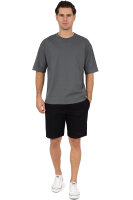 Regular Fit T-Shirt Herren Shoulder Drop25RS071 Dark Grey XS