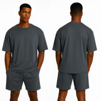 Reichstadt Shoulder Drop Herren T-Shirt 25RS071 Dark Grey XS
