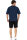 Regular Fit T-Shirt Herren Shoulder Drop25RS071 Dark Blue XL