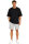 Reichstadt Herren Regular Fit Kurzarmshirt Shoulder Drop 25RS071 Black M