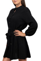 Reichstadt Damen Oversized Kleider Musselin 25RSW075 Black One Size
