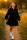 Reichstadt Damen Musselin Sommerkleid 25RSW075 Black One Size