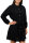 Reichstadt Damen Oversized Kleider Musselin 25RSW075 Black One Size