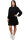 Reichstadt Damen Oversized Kleider Musselin 25RSW075 Black One Size
