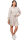 Oversized Jacke Damen  25RSW075 Beige One Size