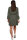Oversized Sommerkleid Damen Musselin 25RSW075 Khaki One Size
