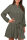 Reichstadt Damen Oversized Kleider Musselin 25RSW075 Khaki One Size