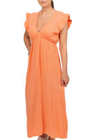 Reichstadt Damen Musselin Sommerkleid 25RSW076 Orange One Size