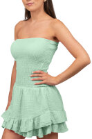 Reichstadt Damen Musselin Sommerkleid mit Shorts 25RSW078