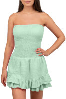Reichstadt Damen Relaxed Fit Musselin Dress mit Shorts 25RSW078