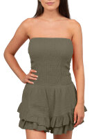 Reichstadt Damen Relaxed Fit Musselin Dress mit Shorts 25RSW078