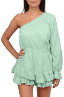 Reichstadt Damen Musselin Sommerkleid mit Shorts 25RSW079