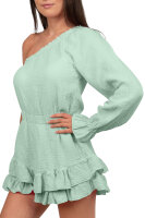 Reichstadt Damen Musselin Sommerkleid mit Shorts 25RSW079