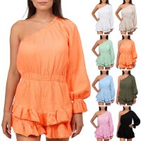 Reichstadt Damen Musselin Sommerkleid mit Shorts 25RSW079