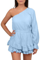 Reichstadt Damen Musselin Sommerkleid mit Shorts 25RSW079