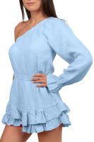 Reichstadt Damen Musselin Sommerkleid mit Shorts 25RSW079