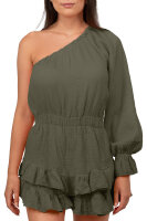 Reichstadt Damen Musselin Sommerkleid mit Shorts 25RSW079