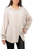 Reichstadt Damen Musselin Bluse 25RSW080 Beige One Size