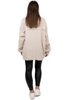 Reichstadt Damen Musselin Bluse 25RSW080 Beige One Size
