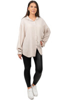 Reichstadt Damen Musselin Bluse 25RSW080 Beige One Size