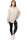 Reichstadt Damen Musselin Bluse 25RSW080 Beige One Size