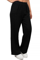 Damen Musselin Hose 25RSW082 Black One Size