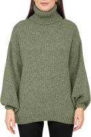 Reichstadt Damen Relaxed Fit Pullover mit Rollkragen 25RSW090
