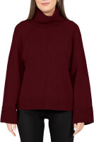Reichstadt Damen Relaxed Fit Pullover mit Rollkragen...