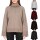Relaxed Fit Rollkragenpullover Damen Rippabschlüsse 25RSW097