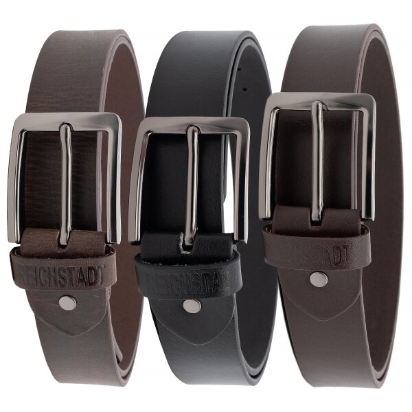 Reichstadt Herren Fashion Gürtel Echtleder 25RS060