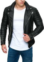 Herren Echt- und Kunstlederjacke RS001