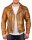Slim Fit Echtleder Jacke Herren Ohne Waschung  RS001