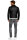 Reichstadt Herren Slim Fit Bikerjacke Silver Zipper  RS001LUX Black XS