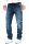 Cipo & Baxx Herren Jeans CD374 indigo