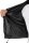 Herren Jacke RS003 PU - Black - Silver Zipper S