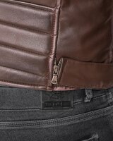 Slim Fit Jacke Herren  RS003 Dark Brown XXL