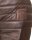 Reichstadt Herren Slim Fit Lederjacke Silver Zipper  RS003 Dark Brown XXL