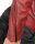 Reichstadt Herren Slim Fit Lederjacke Silver Zipper  RS003 Bordeaux XS
