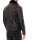 Reichstadt Herren Slim Fit Kunstleder Silver Zipper RS008PU Black L