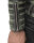 Reichstadt Herren Slim Fit Bikerjacke Silver Zipper  RS001LUX Fungi Green XS