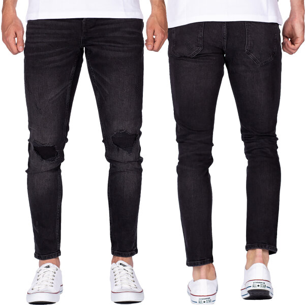 Reichstadt Herren Jeans H-19RS04 (RS204) Schwarz W31/L32