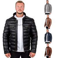 Reichstadt Herren Regular Fit Jacke Echtleder 19RS016