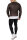 Herren Jacke RS008 PU - Brown - Silver Zipper S