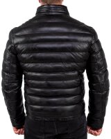 Regular Fit Jacke Herren Echtleder 19RS016 Black M