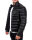 Herren Bomber Echtleder Jacke RS016 Black M