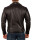 Herren Jacke 20RS23 LUX Crocodile - Black - Silver Zipper L