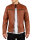 Reichstadt Herren Slim Fit Bikerjacke Silver Zipper 20RS20LUX