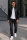 Reichstadt Herren Slim Fit Bikerjacke Silver Zipper 20RS20LUX Black S