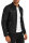 Reichstadt Herren Slim Fit Bikerjacke Silver Zipper 20RS20LUX Grey XL