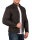 Reichstadt Herren Slim Fit Bikerjacke Silver Zipper 20RS20LUX Grey XXXL